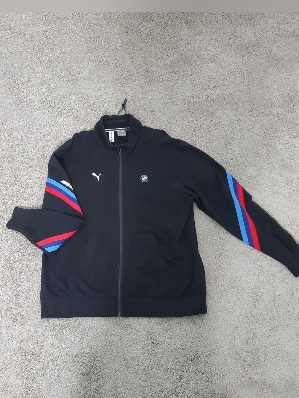 Puma x BMW Men's M Motorsport Jacket, Black (Size XL) - Picture 9 of 9